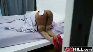 blended family fuck: white boy claims his ebony stepmom