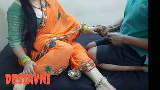 Desi avni bhabhi sexy massage by